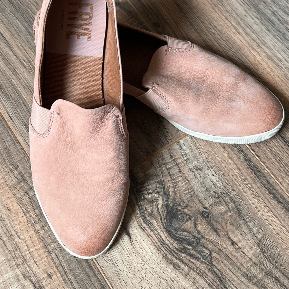 Frye Ivy Slip Blush Sneaker 9.5